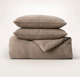 Dream Duvet Set - Walnut