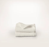 Turkish Ribbed Washcloths (Pair) - Cream