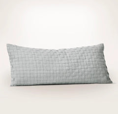 Linen Woven Icon Pillow Cover (Lumbar) - Melange Shore