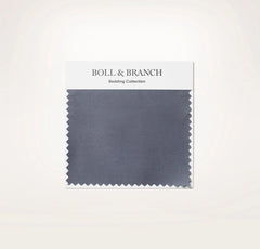 Percale Hemmed Fabric Swatch - Mineral