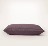 Signature Textured Stitch Quilted Sham - Plum
