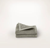 Turkish Ribbed Washcloths (Pair) - Sageleaf
