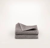 Turkish Waffle Washcloths (Pair) - Stone