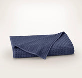 Turkish Waffle Bath Sheet - Coastal Navy
