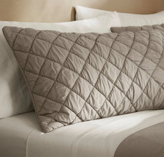 Signature Handstitched Cloud Comforter Set - Pewter