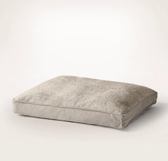 Piped Edge Pet Cushion - Bone