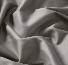 Percale Hemmed Fitted Sheet - Stone