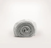 Percale Hemmed Fitted Sheet - Mist