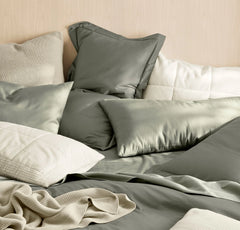 Signature Hemmed Sheet Set - Sageleaf