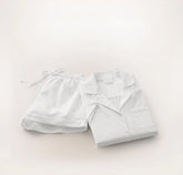 Signature Short Sleeve & Shorts Pajama Set - White