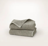 Turkish Ribbed Hand Towels (Pair) - Sageleaf
