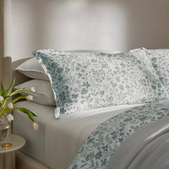 Signature Hemmed Duvet Set - Shore Botanical