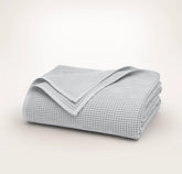 Waffle Bed Blanket - Sky