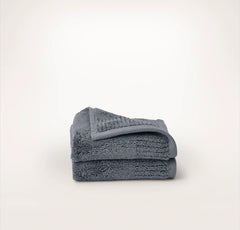 Turkish Ultra Plush Washcloths (Pair) - Mineral
