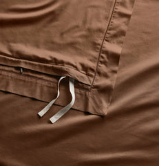 Summit Supima Duvet Set - Chestnut