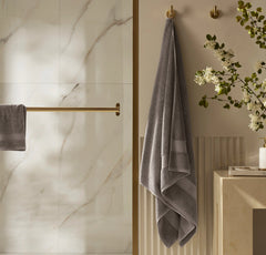 Plush Bath Sheet - Stone