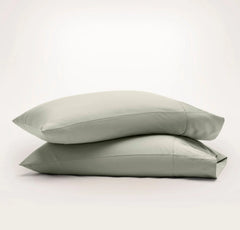 Signature Hemmed Pillowcase Set - Sageleaf