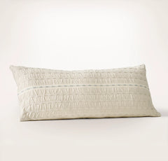 Tideline Pillow Cover (Lumbar) - Natural/Shore