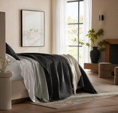 Signature Textured Stitch Quilt - Night
