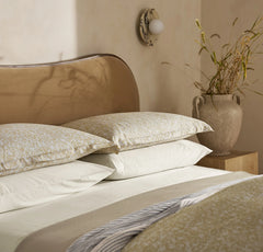 Signature Hemmed Duvet Set - Honey Garden