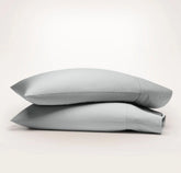 Percale Hemmed Pillowcase Set - Shore