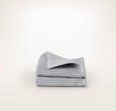 Turkish Ribbed Washcloths (Pair) - Shore