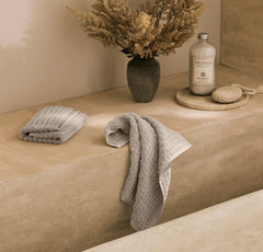 Turkish Waffle Washcloths (Pair) - Oak