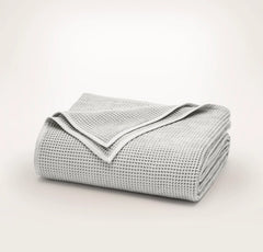 Waffle Bed Blanket - Mist