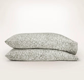 Percale Hemmed Pillowcase Set - Meadow Garden