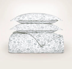 Signature Hemmed Duvet Set - Shore Botanical