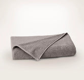 Turkish Ribbed Bath Sheet - Stone