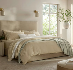 Signature Vintage Washed Sheet Set - Vintage Sand