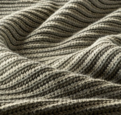 Sunday Knit Throw Blanket - Juniper/Sageleaf