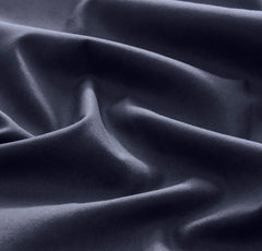 Percale Hemmed Sheet Set - Coastal Navy