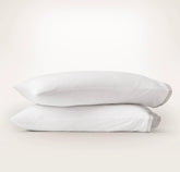 Signature Embellished Pillowcase Set - White/Shore/Sand Sail Stitch