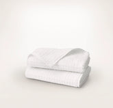 Turkish Waffle Hand Towels (Pair) - White