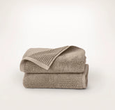 Turkish Ultra Plush Hand Towels (Pair) - Oak
