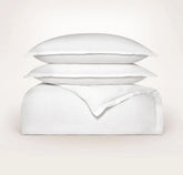 Linen Duvet Set - White
