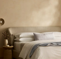 Linen Woven Icon Pillow Cover (Lumbar) - Melange Shore
