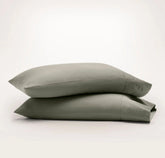 Percale Hemmed Pillowcase Set - Juniper