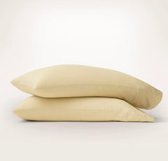 Signature Hemmed Pillowcase Set - Buttercup