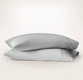 Signature Embellished Pillowcase Set - Shore/Shore Curved Edge
