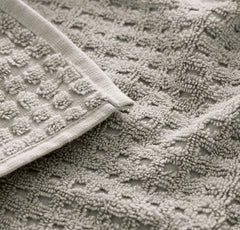 Turkish Waffle Washcloths (Pair) - Pewter