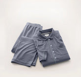 Soft Knit Long Sleeve & Pants Pajama Set - Mineral