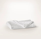 Dream Baby Blanket - White/White Picot