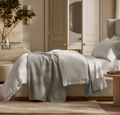 Signature Textured Stitch Quilt - Pewter