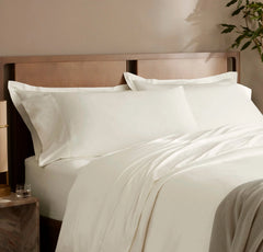Signature Hemmed Pillowcase Set - Cream