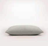 Signature Textured Stitch Quilted Sham - Pewter