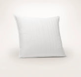 Signature Stripe Quilted Sham - White