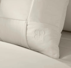 The Woven Icon Pillow Cover (20x20) - White